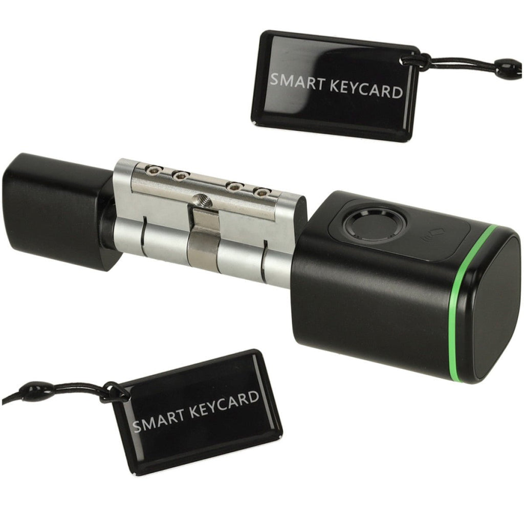 A899 Išmanioji durų spynos cilindro sistema su pirštų atspaudais ir Bluetooth - PIGIUKAI