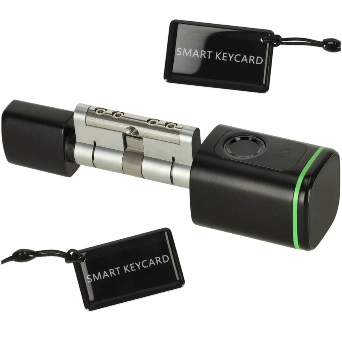 A899 Išmanioji durų spynos cilindro sistema su pirštų atspaudais ir Bluetooth - PIGIUKAI