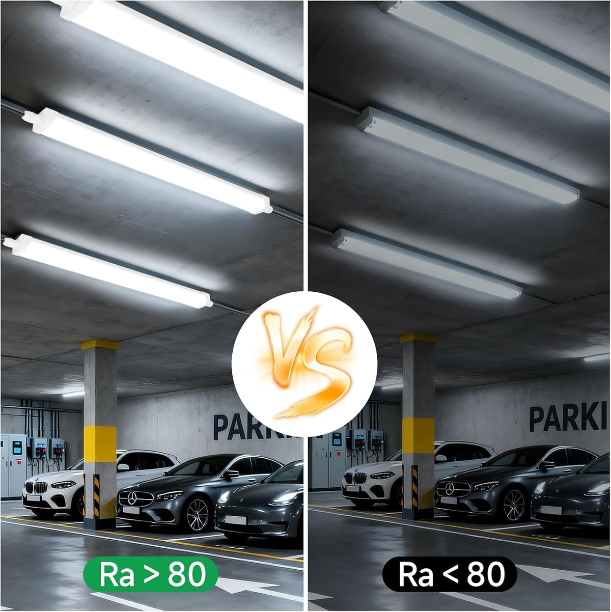 A999 Garažo led šviestuvai 2 vnt. - PIGIUKAI