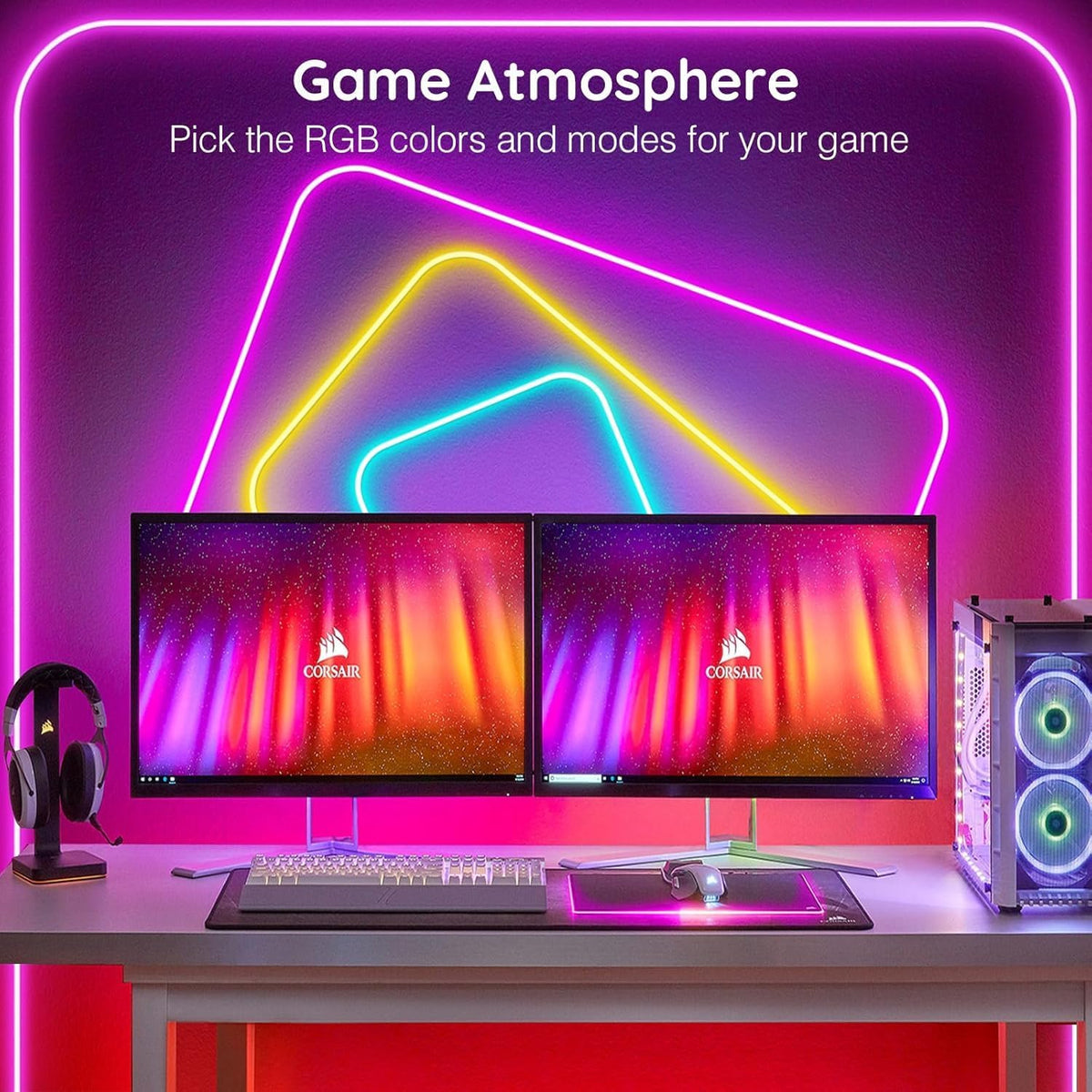 B004 Neoninė išmani led juosta 10 m - PIGIUKAI