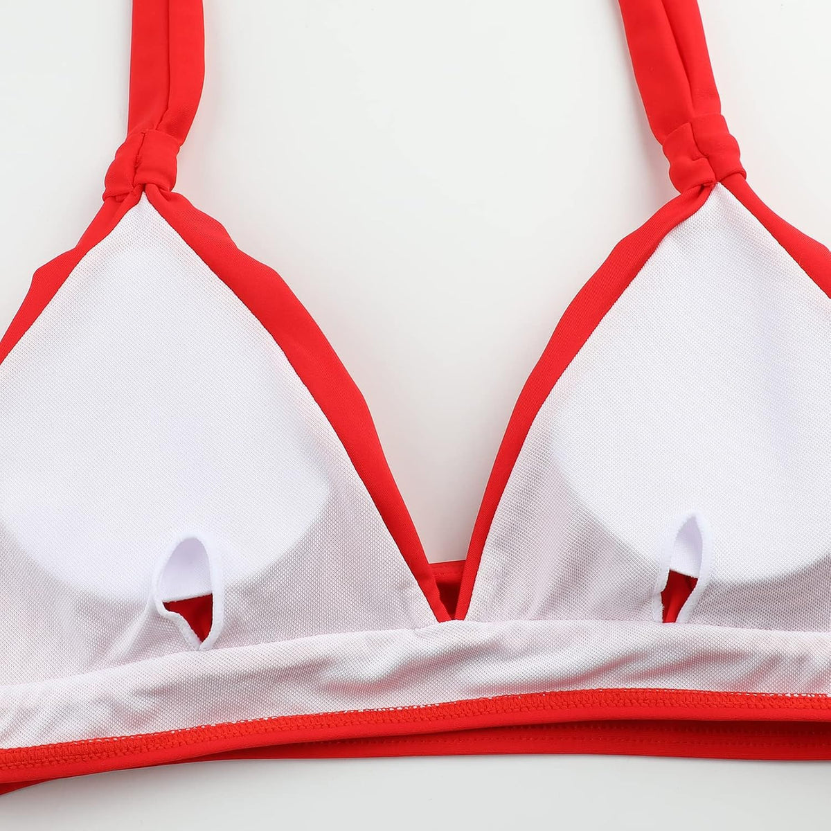 NR34 SEAFORM bikinis, dvi dalys, raudona/taškuota, dydis XL - PIGIUKAI