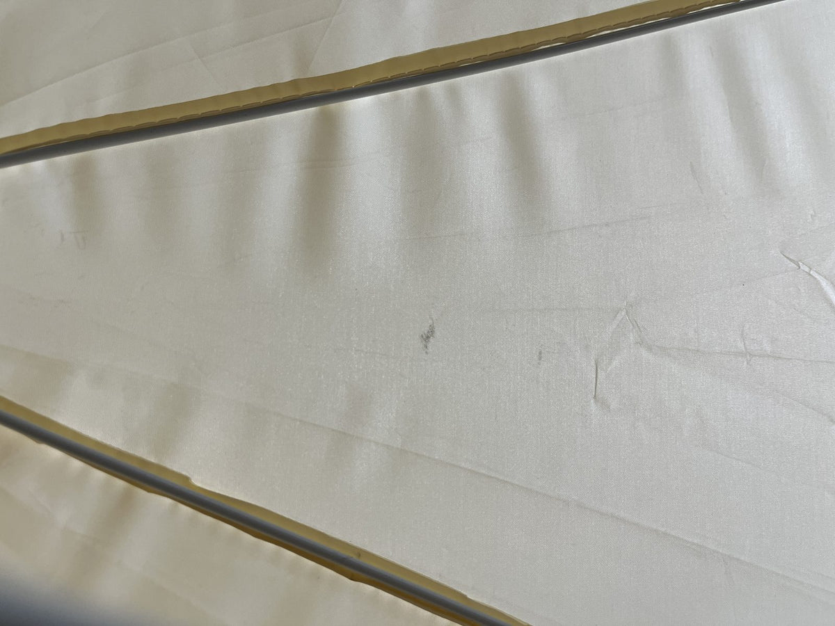 Pažeista prekė. Reguliuojamo aukščio sodo skėtis nuo saulės, Ø180 cm, aukštis 193–205 cm, Relaxdays, gelsvas