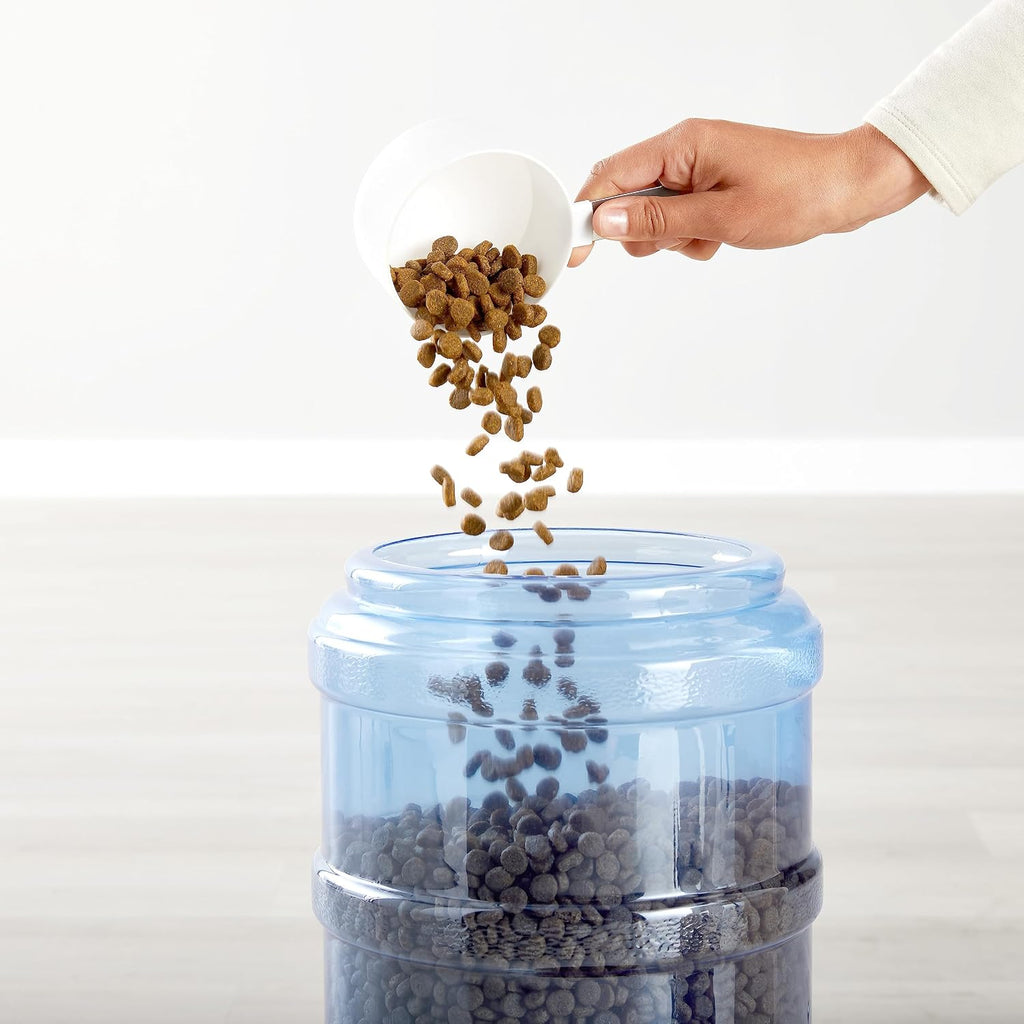 Didelė automatinė gyvūnų šėrykla ir girdyklos rinkinys, maistui 5.45kg vandeniui 9.5l - PIGIUKAI