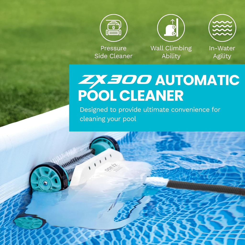 Automatinis baseino valymo siurblys Intex ZX300 Deluxe, žarna 6.5m - PIGIUKAI
