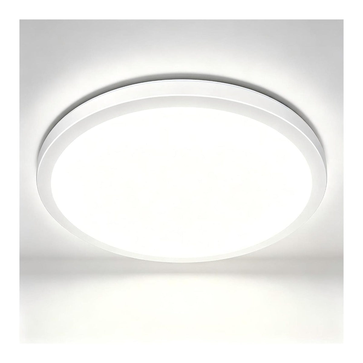 LED lubinė lemputė Lepro, skersmuo 22cm, 18W, vandeniui atspari - PIGIUKAI