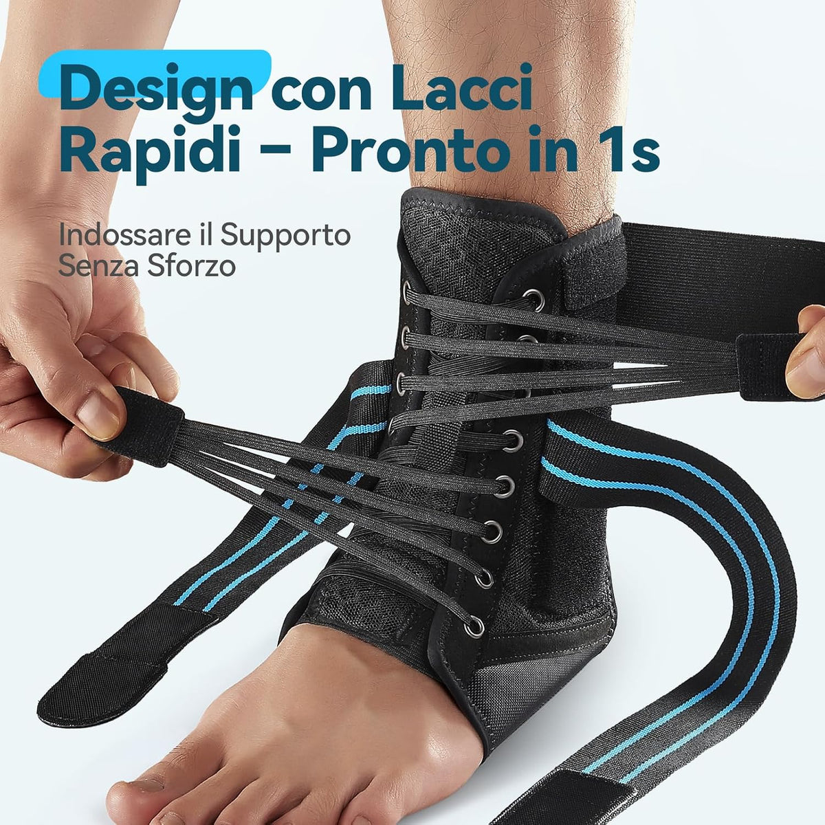 Reguliuojamas čiurnos įtvaras AGPTEK, M dydis - PIGIUKAI