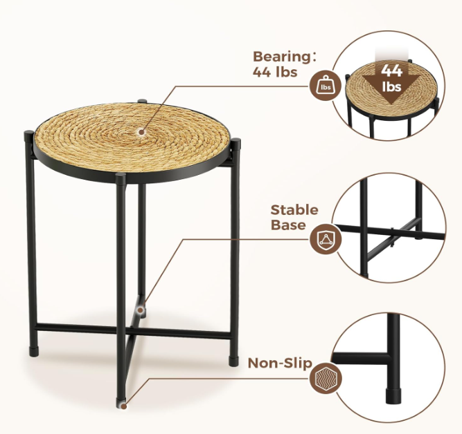 A103 Round Plant Stand – Indoor and Outdoor Use
