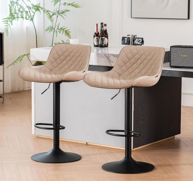 A122 YOUNIKE adjustable bar stool set (2 pcs.)