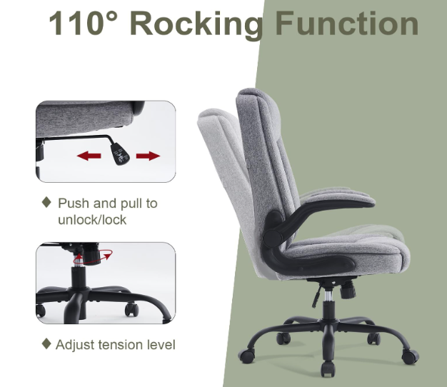 A125 Pažeista prekė  Moderni „Eris“ kompiuterio kėdė