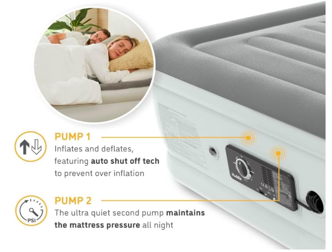 A129 Huddle prabangus pripučiamas čiužinys