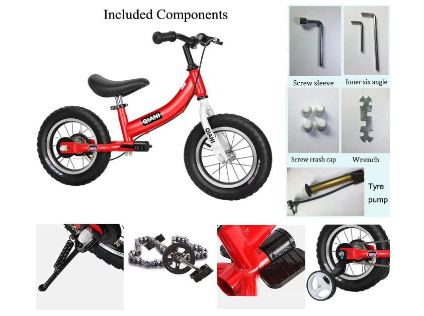 A131 Qiani 2 viename balansinis dviratis vaikams