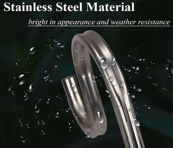 A133 Silver hanging stand with hook