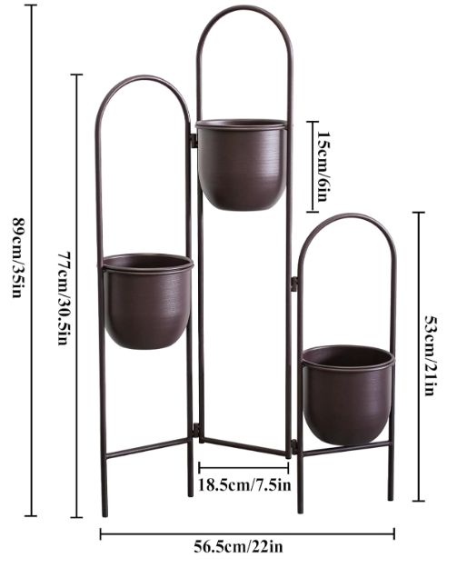 A138 Metal flower stand
