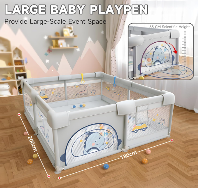 A140 Large baby playpen