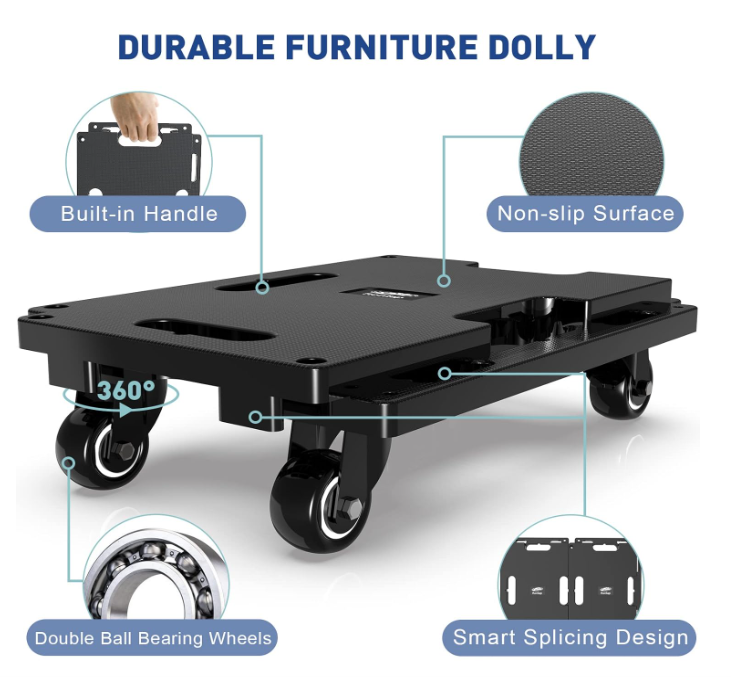 A110 Ronlap furniture moving platforms with wheels – 4 pcs.