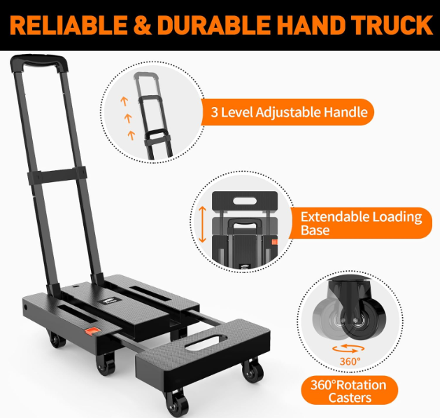 A99 Ronlap Baldų perkėlimo ratukai su rankena