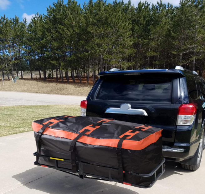 A154 Sulankstoma stogo bagažinė atspari vandeniui ir plyšimams