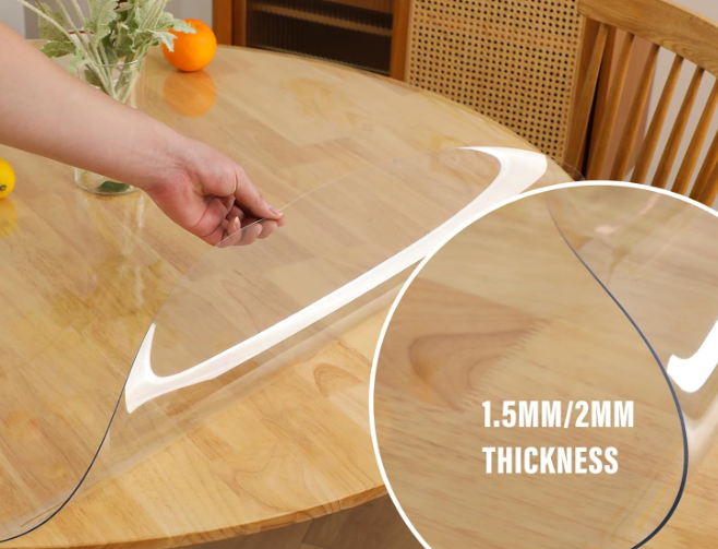 A89 Permatoma apvalaus stalo plevelė 120cm skersmens