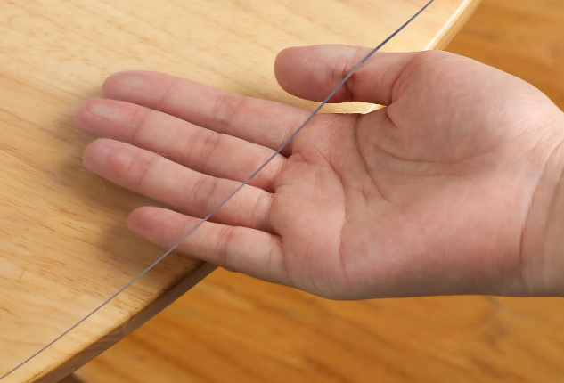 A89 Permatoma apvalaus stalo plevelė 120cm skersmens