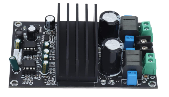 A74 Galios stiprintuvo modulis DIY garsiakalbių sistemai 300W + 300W.