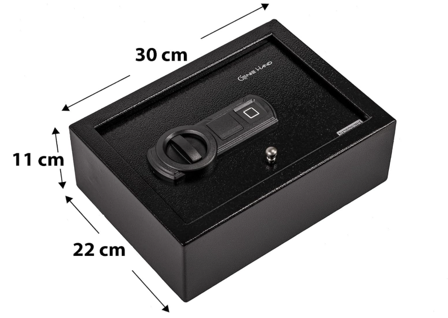 A91 Biometrinis pirštų atspaudų seifas