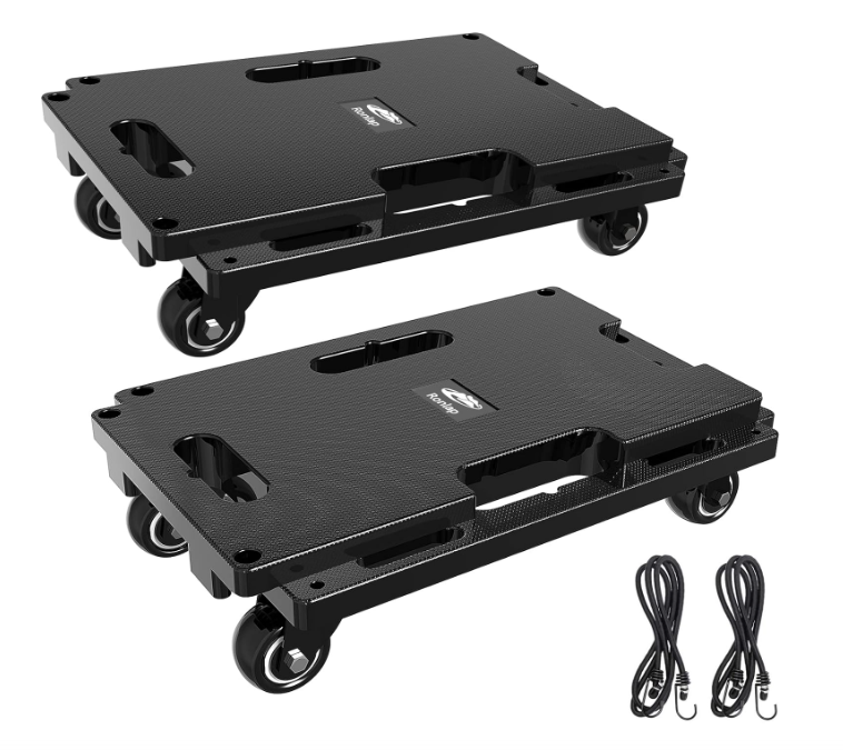 A108 Pažeista pakuotė. Perkėlimo platformos su ratukais  400kg