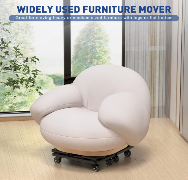 A108 Pažeista pakuotė. Perkėlimo platformos su ratukais  400kg