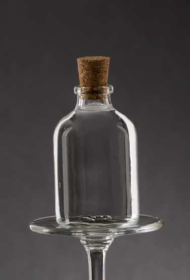 A45 Mini stiklinės vazelės (5vnt)