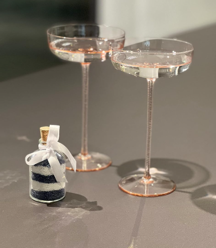 A45 Mini stiklinės vazelės