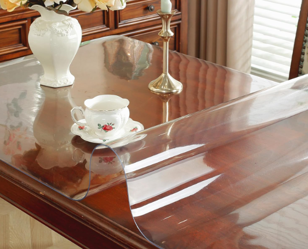 A55 Aukštos kokybės skaidrus stalo užtiesalas