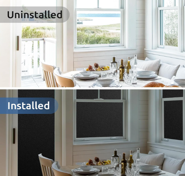 A162 Juodas kino lipdukas