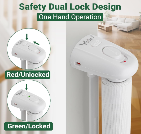 A170 Ištraukiama vaikų ir augintinių tvorelė