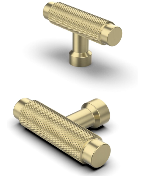 A183 Klasikinio ir elegantiško dizaino auksinės baldų rankenėlė