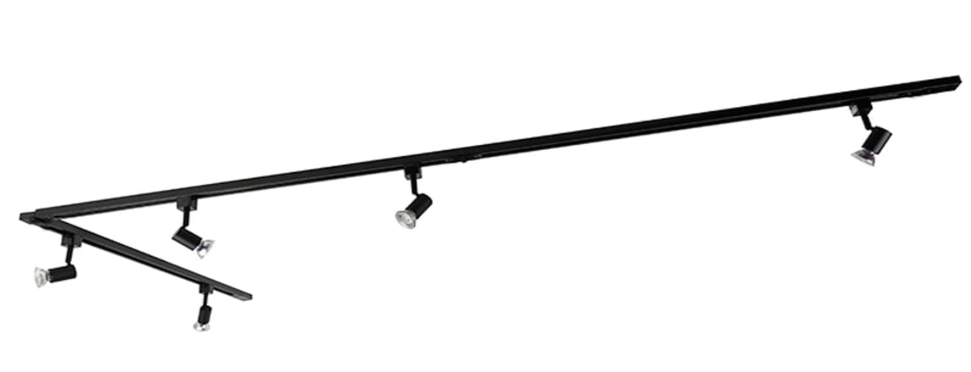 A189 Moderni juoda bėgelių apšvietimo sistema