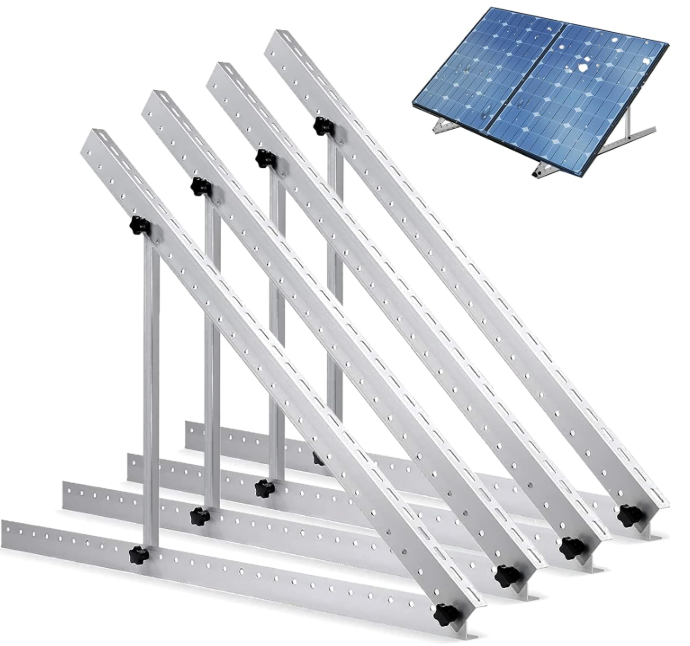 A196 Reguliuojamas 104 cm saulės modulio laikiklis