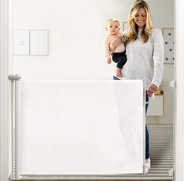 A177 🍼 Ištraukiami saugos varteliai kūdikiams ir augintiniams