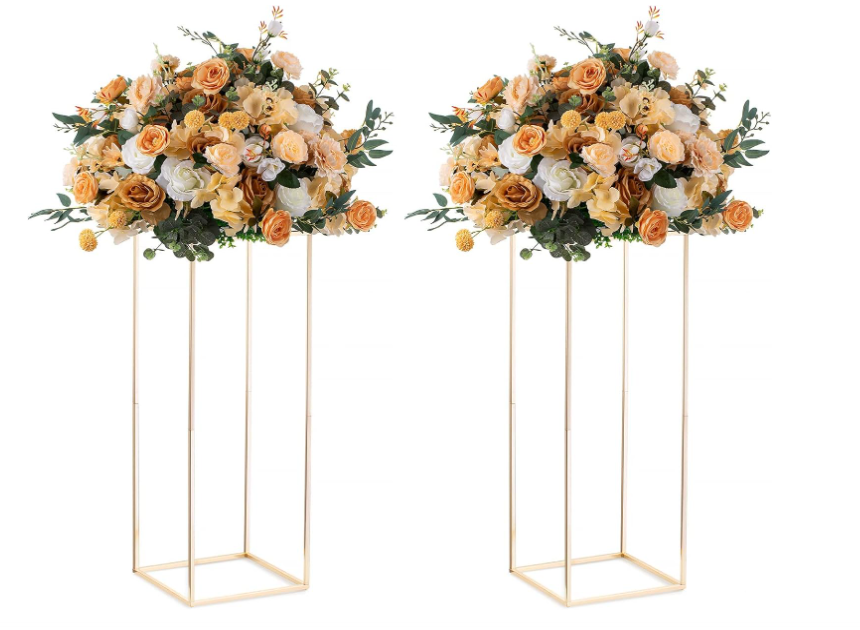 A214 Auksiniai geliu stovai (2vnt)