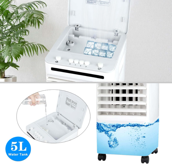 A216 SONBION 4-in-1 Oro Aušintuvas su Drėkintuvu ir Oro Valytuvu