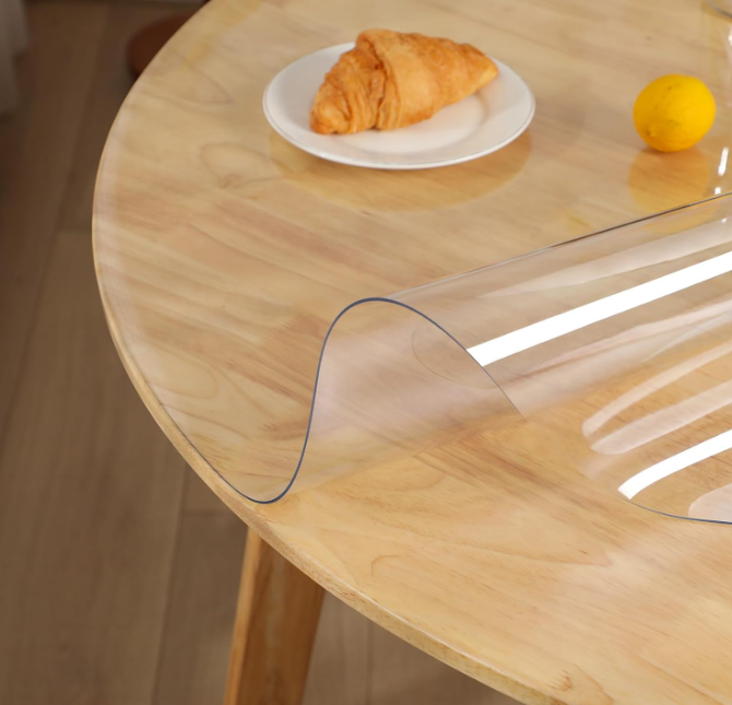 A221 Apsauginis PVC stalo kilimėlis 70cm skersmens