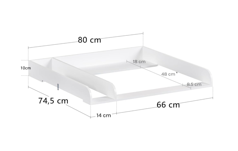 A226 Pažeista prekė. Vystimo lenta kūdikiui
