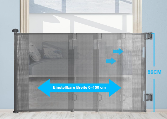 A232 Ištraukiami apsauginiai varteliai