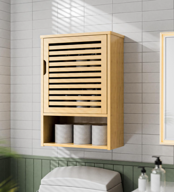 A238 Bambukinė pakabinama spintelė