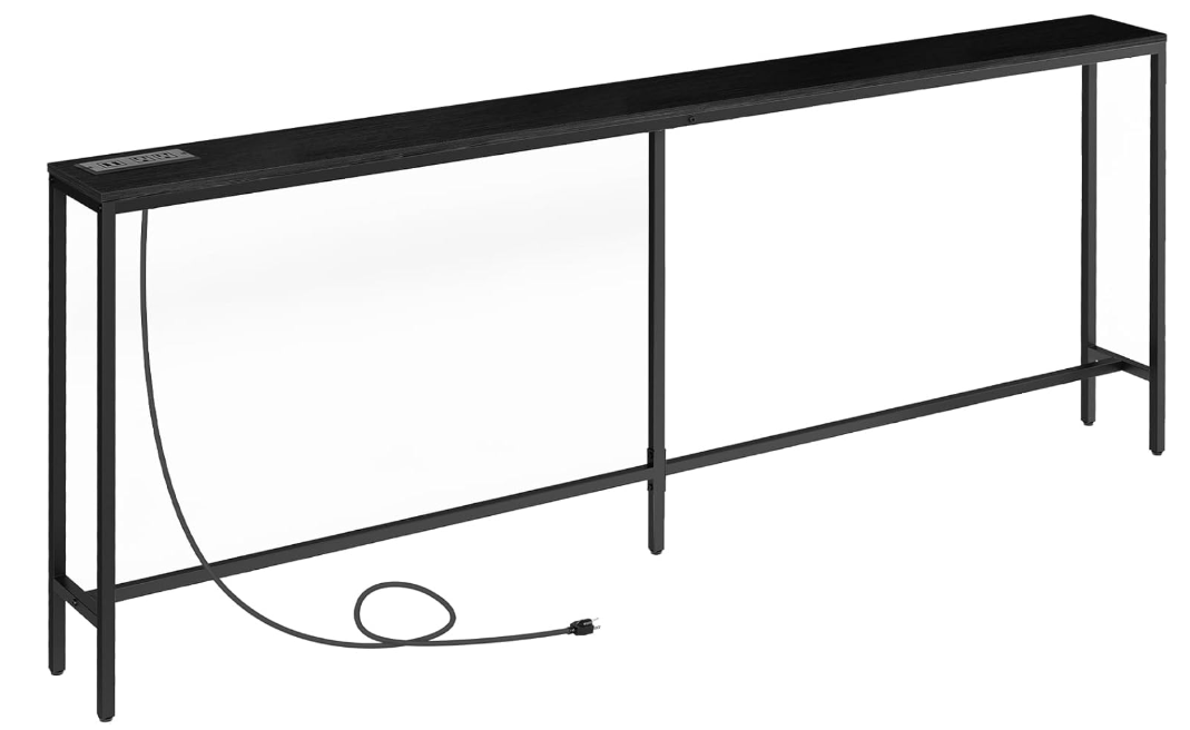 A244 Siauras staliukas su Integruota įkrovimo stotele