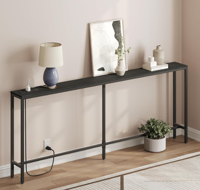 A244 Siauras staliukas su Integruota įkrovimo stotele