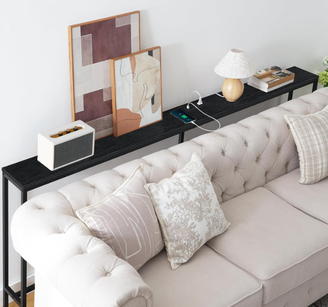 A244 Siauras staliukas su Integruota įkrovimo stotele