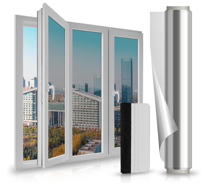 A248 Vienpusė Langų Plėvelė