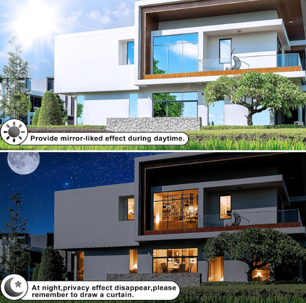 A248 Vienpusė Langų Plėvelė