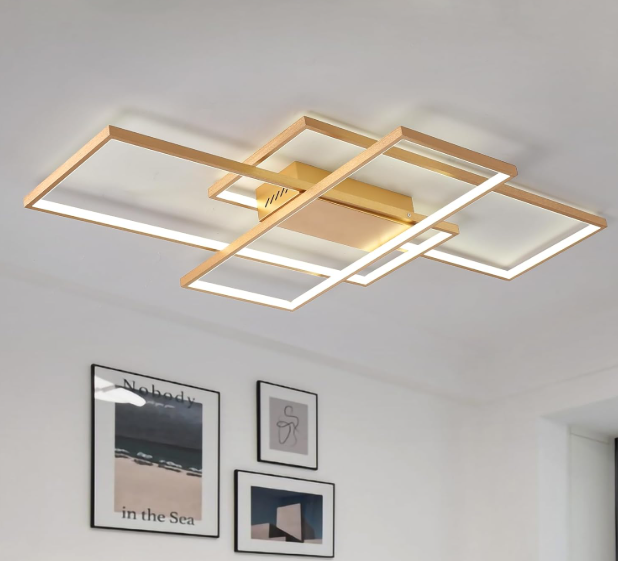 A267 Kvadratinis LED Lubų Šviestuvas su Nuotoliniu Valdymu – 70 W