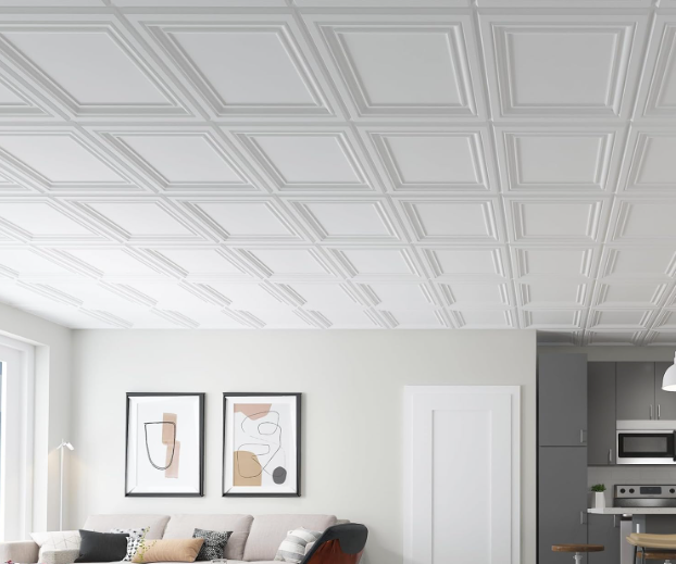 A270 3D PVC Lubų / Sienų Plytelės – Komplektas 12 vnt.