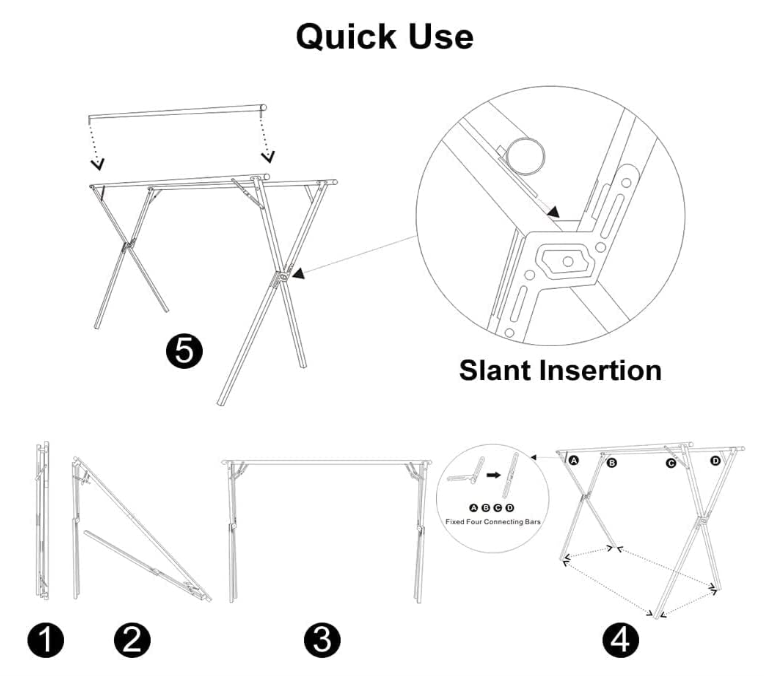A276 Nerūdijančio plieno drabužių stovas